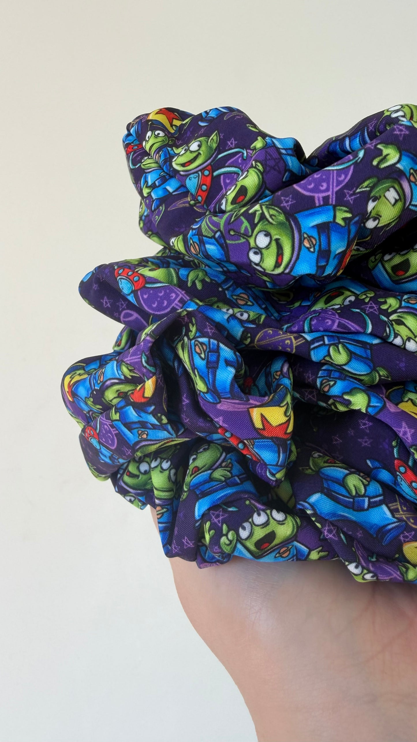 Pizza planet Aliens Scrunchie