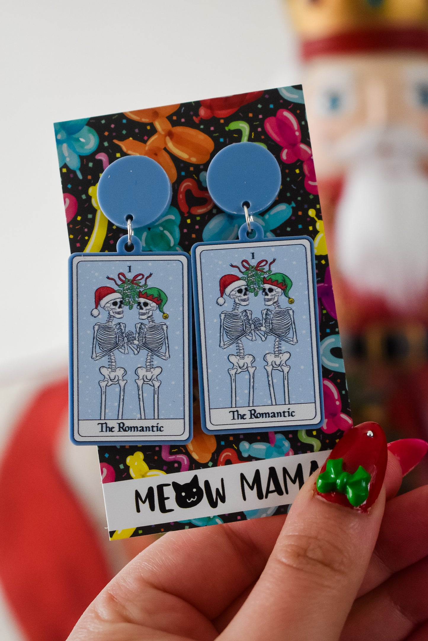 The Romantic Christmas dangle earrings