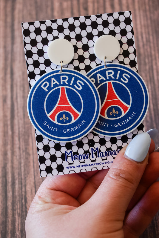 Paris Saint Germain F.C earrings