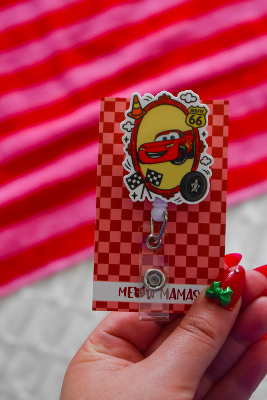 Lightning McQueen Badge reel