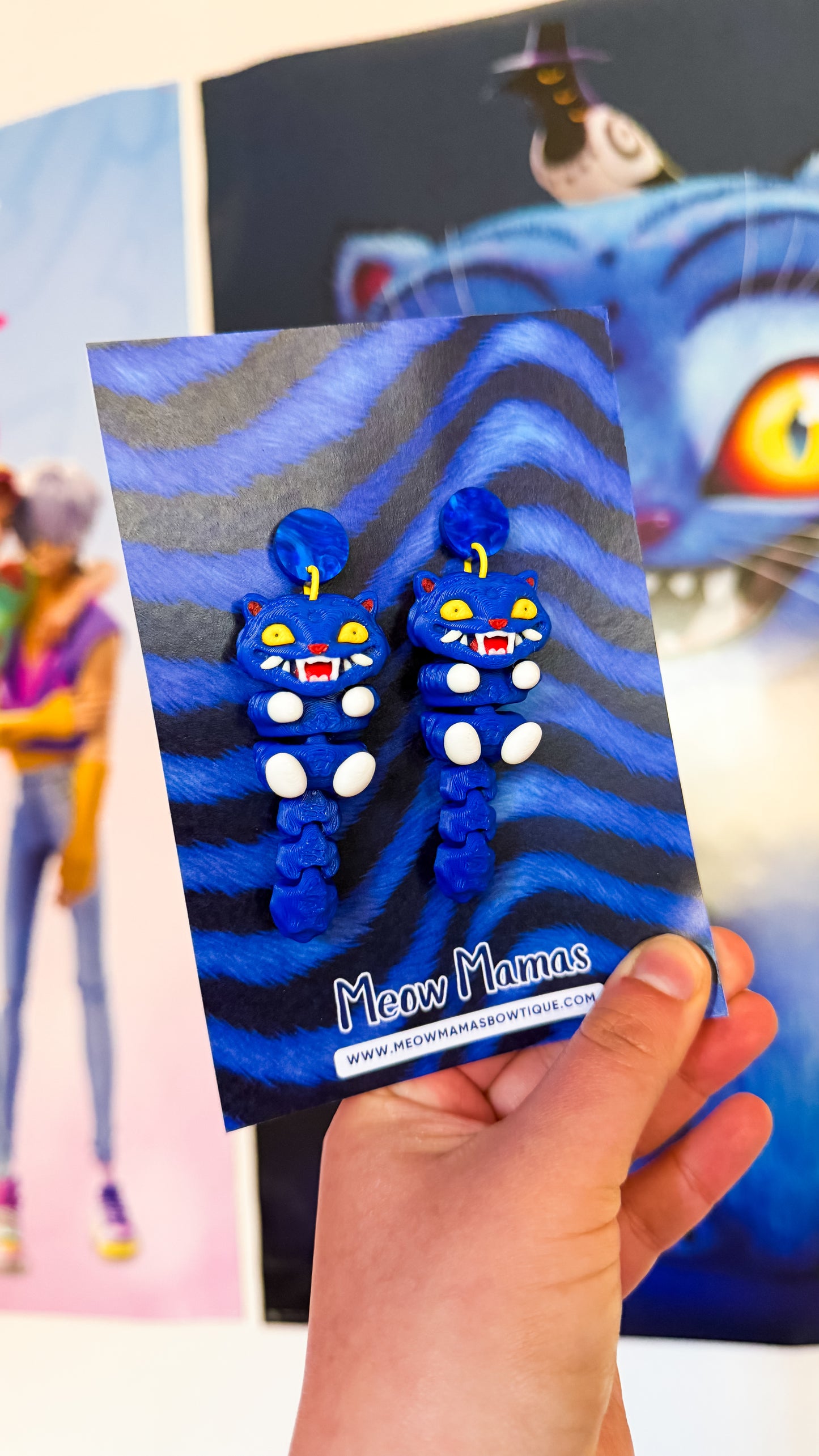 Flexi Derpy K pop  dangle earrings