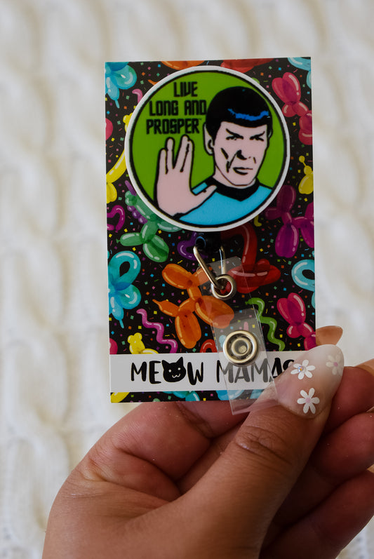 Spock Badge reel