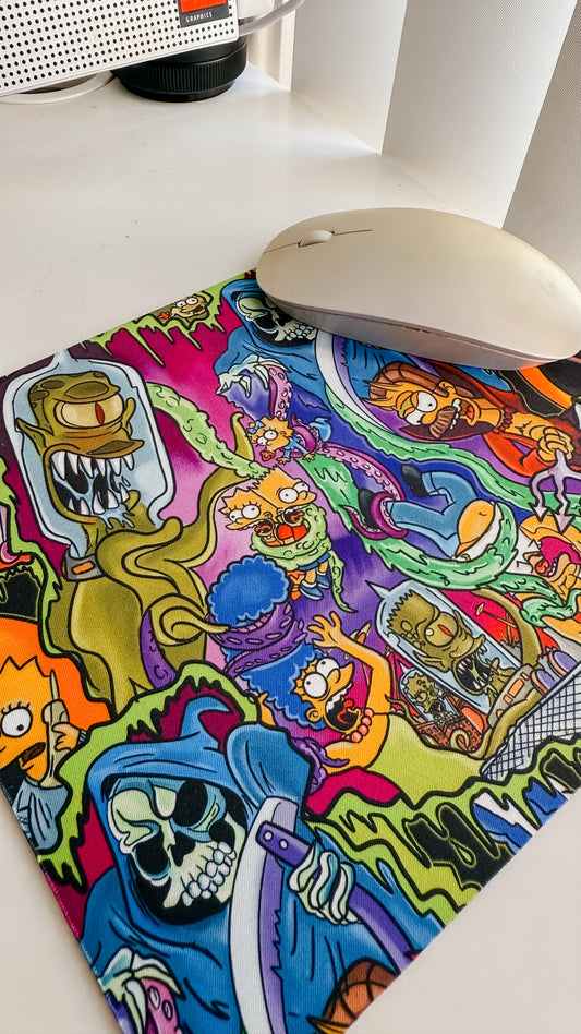 Simpsons Treehouse of Horror Mouse Pad VIBRANT