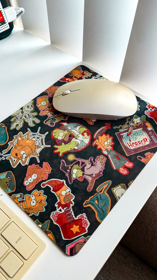 Simpsons Treehouse of Horror Mouse Pad DARK