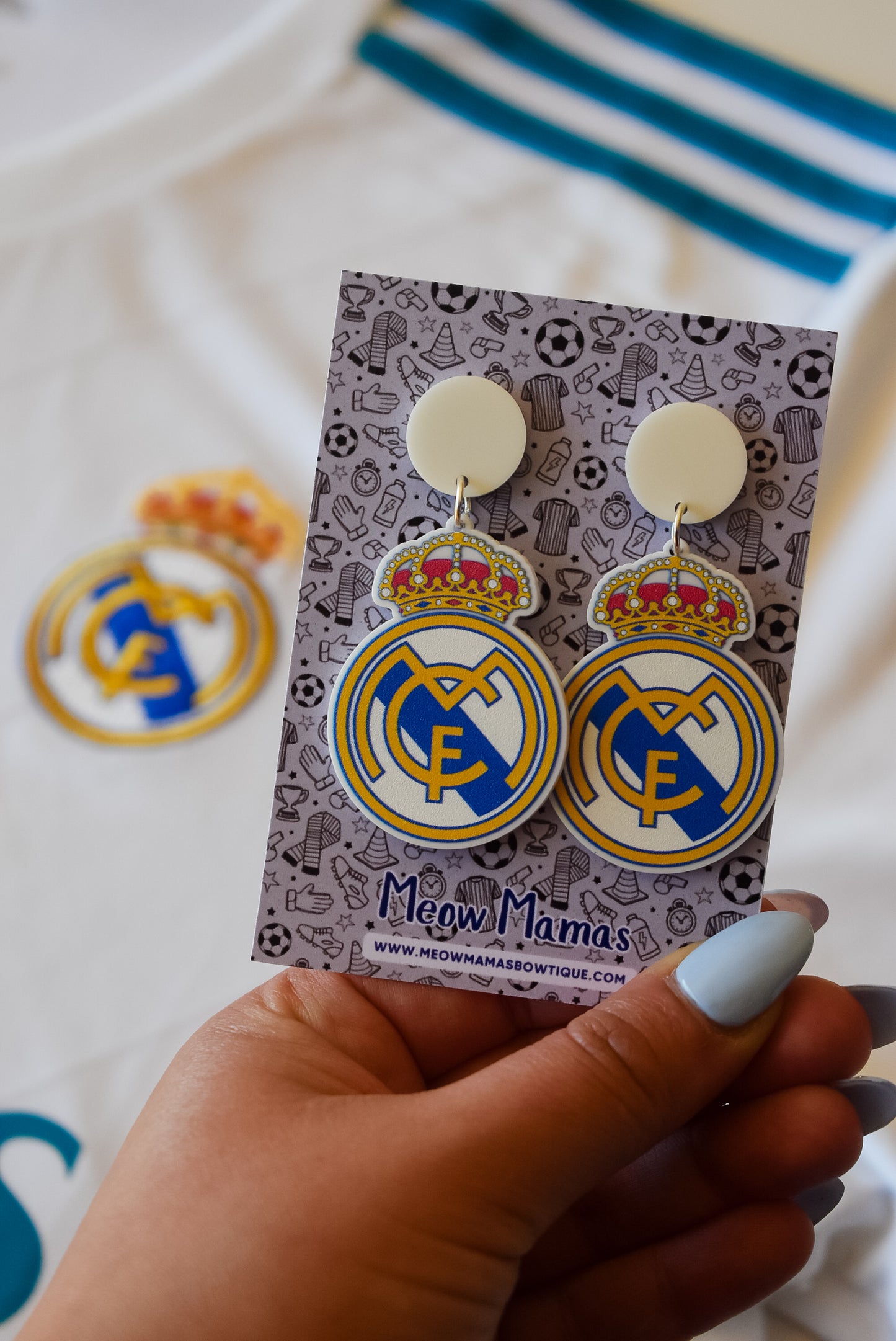 Real Madrid C.F earrings