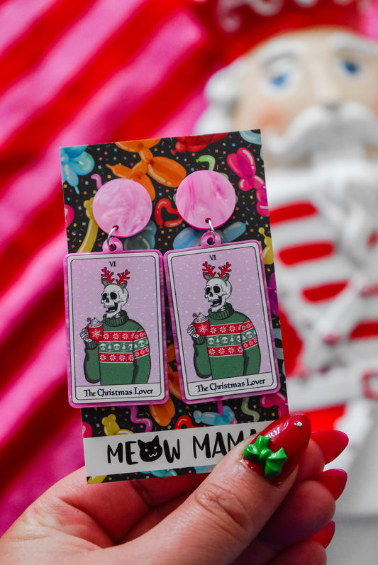 The Christmas Lover dangle earrings
