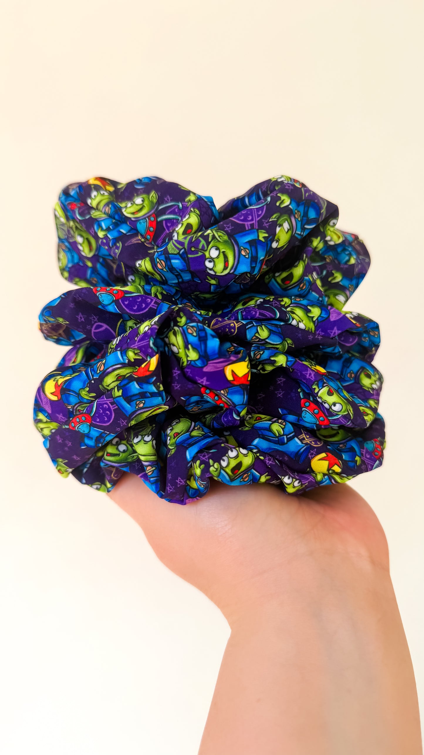 Pizza planet Aliens Scrunchie