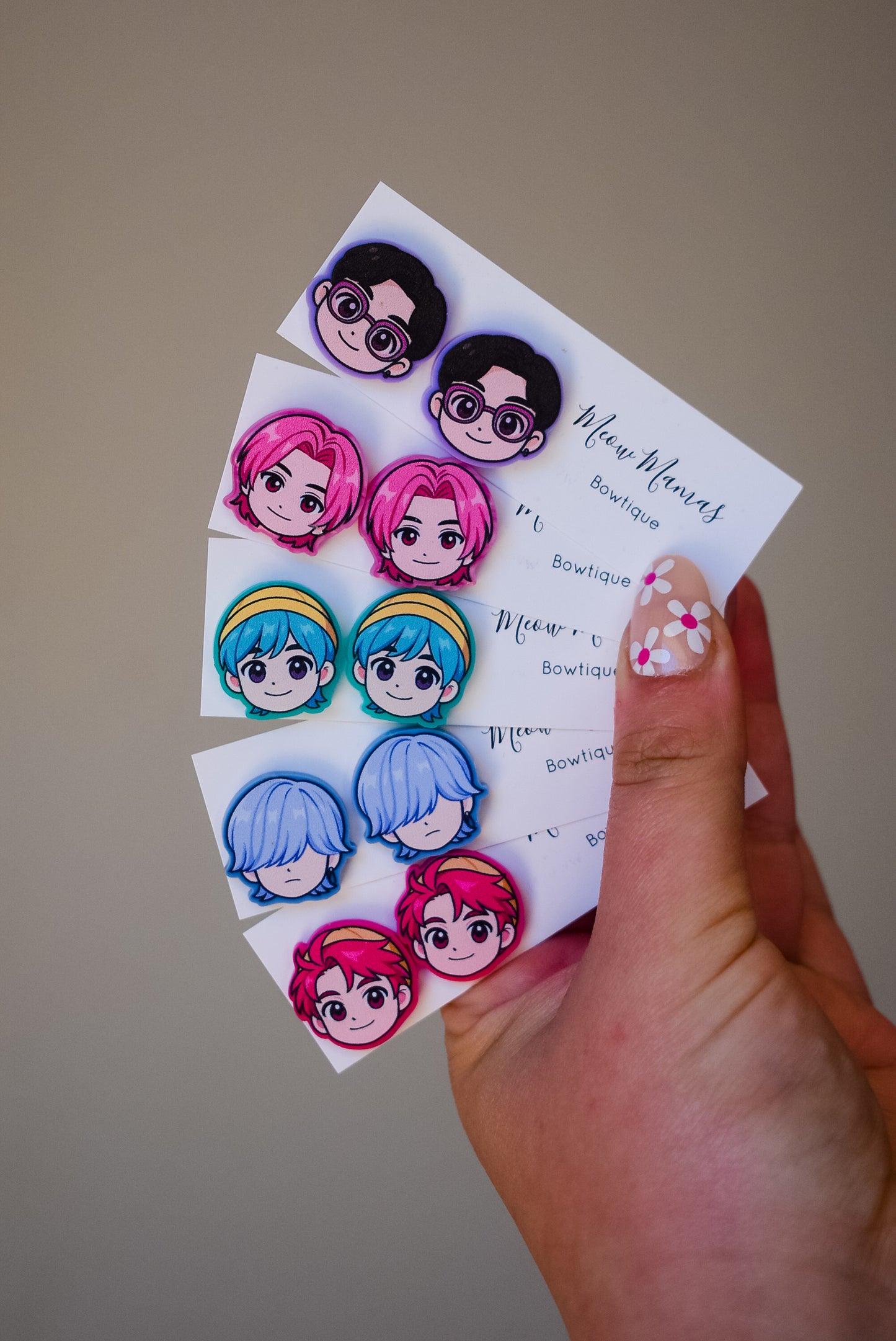 K POP SB Stud earrings