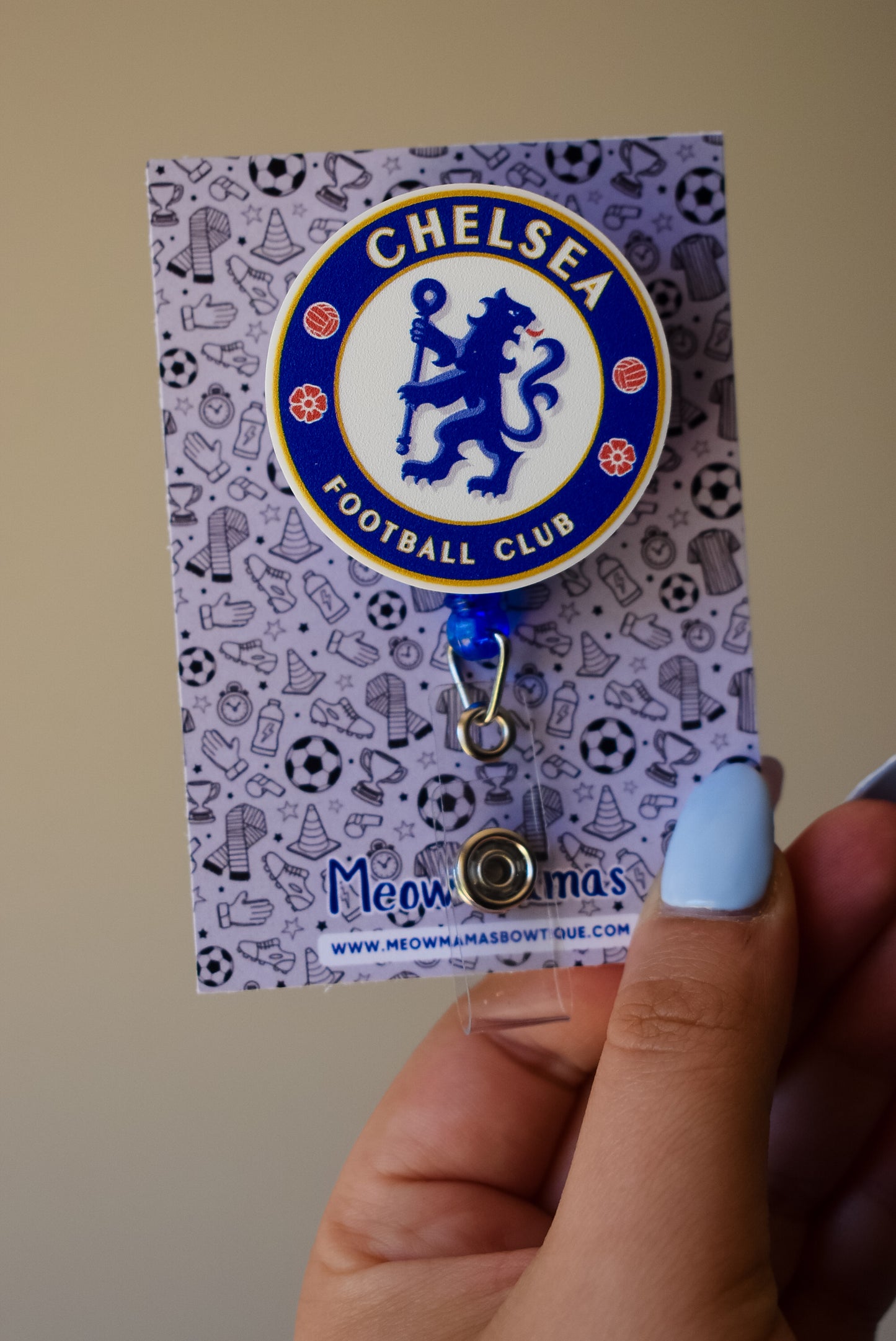 Chelsea F.C badge reel