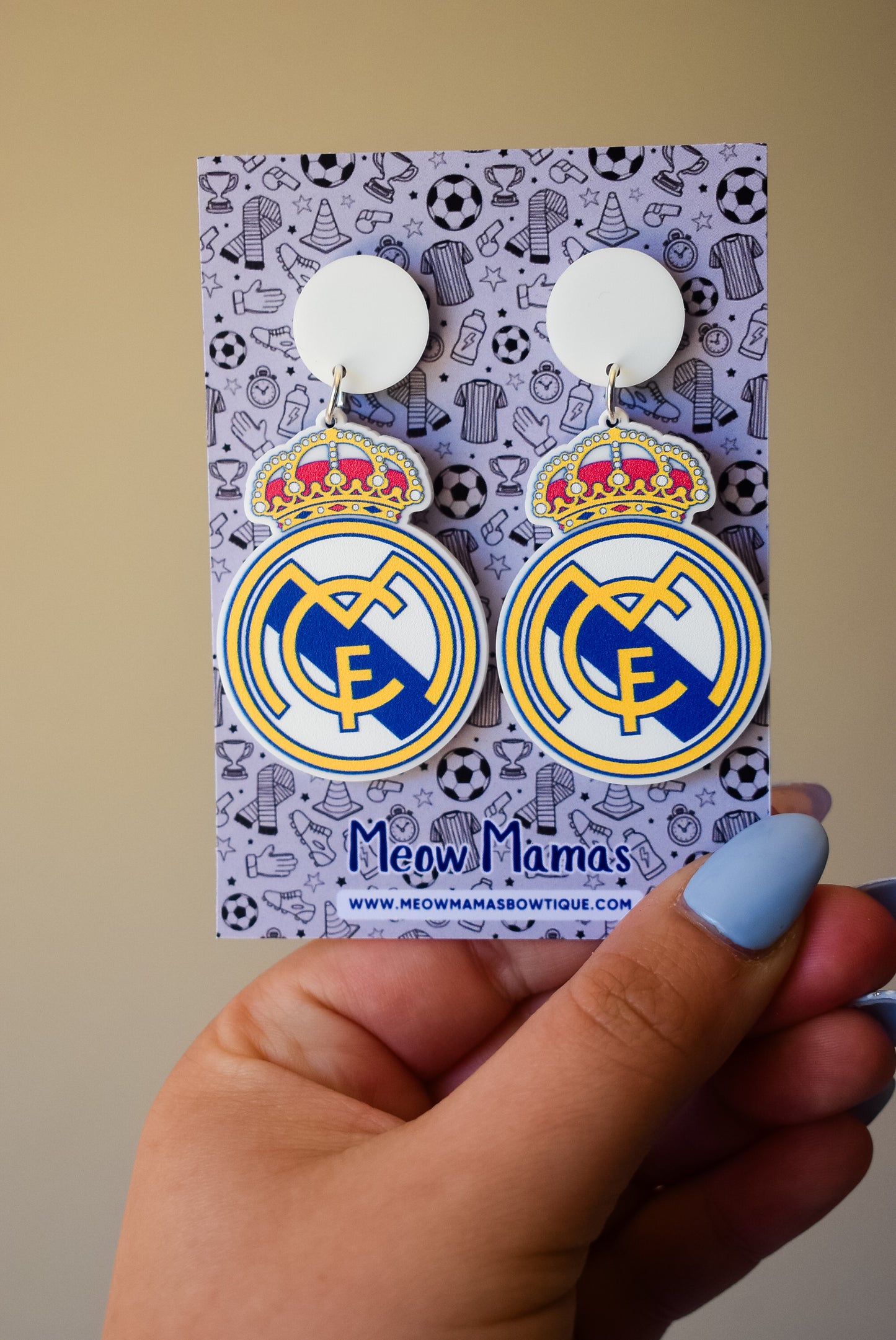 Real Madrid C.F earrings