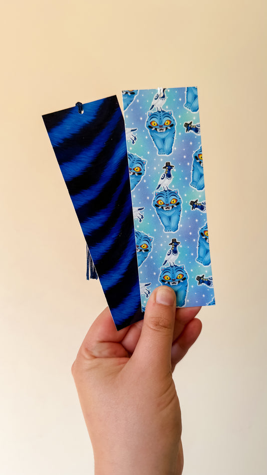K pop derpy tiger set of 2  bookmarks