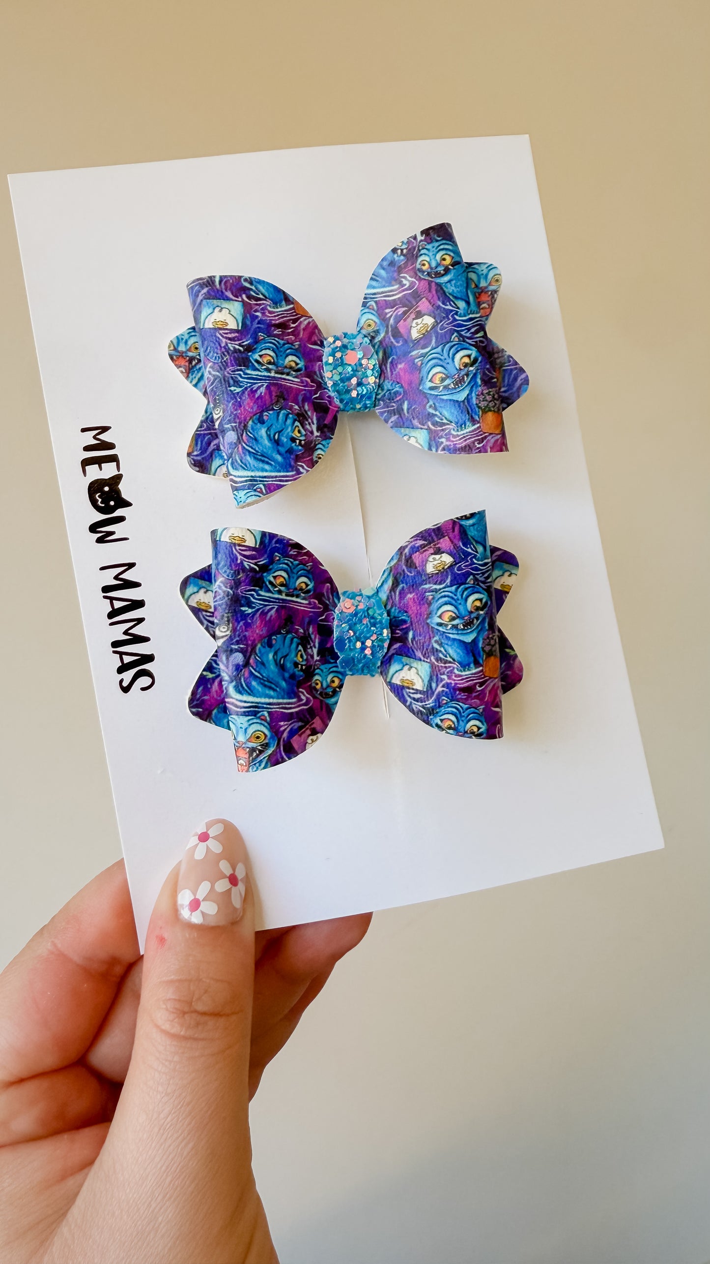 Derpy tiger pigtail set