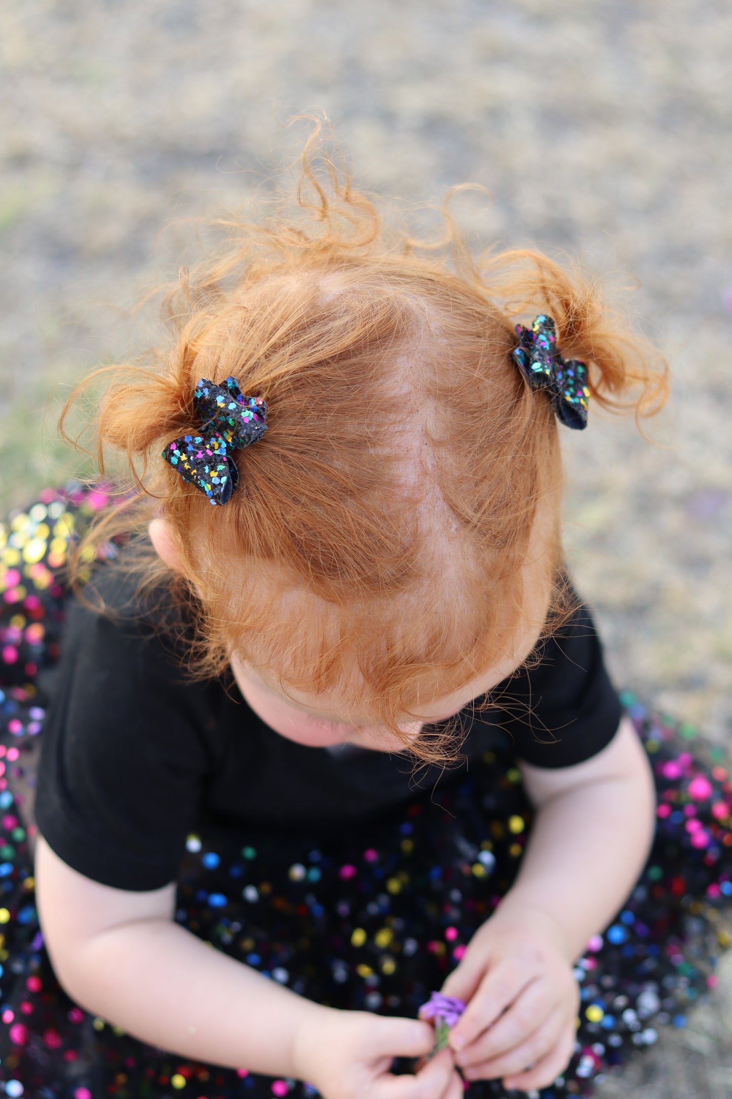 Monster Mash Teeny Tiny pigtail set