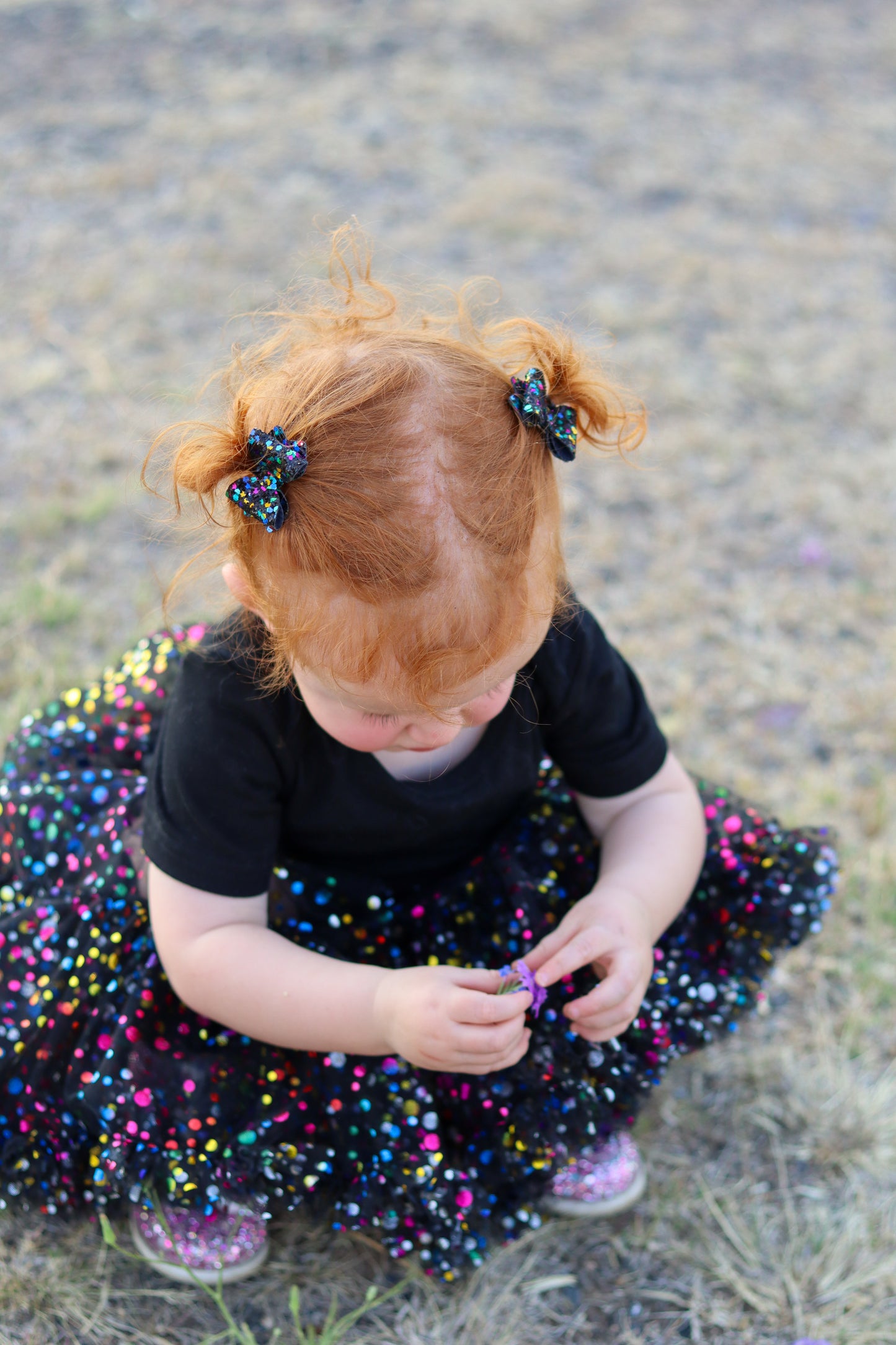 Monster Mash Teeny Tiny pigtail set