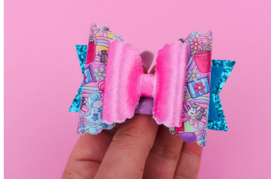 Blue clues dolly bow