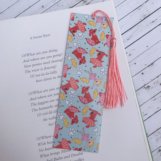 Tutu big red dog Bookmark