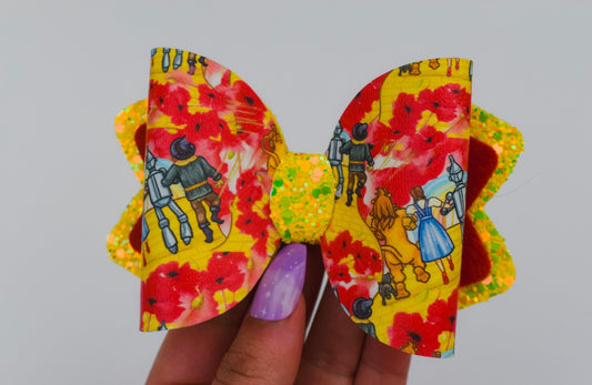 Yellow brick bow