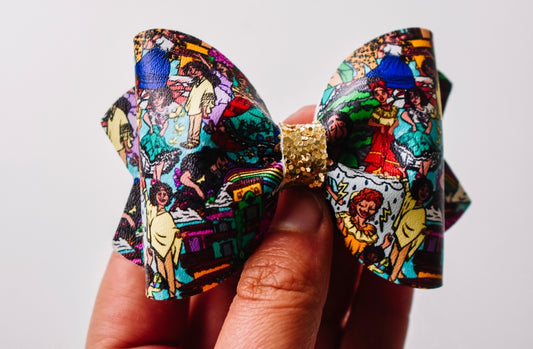 Grandkid roundup pinch bow