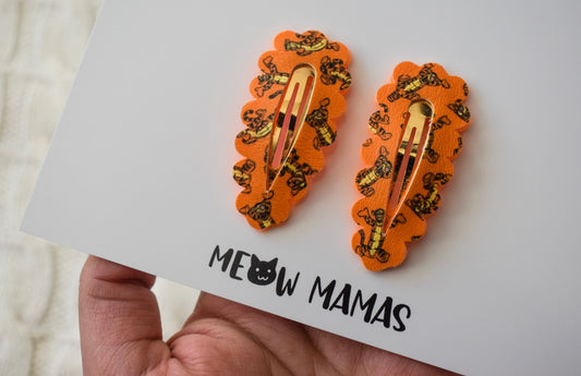 Tigger 5cm snap clip set