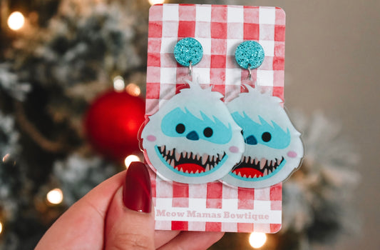 Abominable snowman  dangles