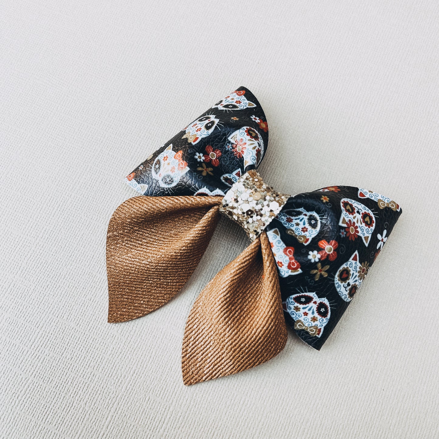 Vintage kitty large sailor bow