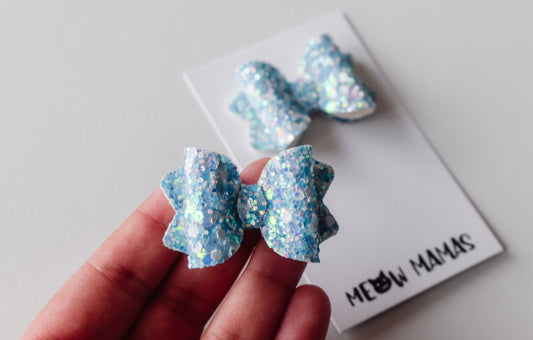 Ice queen Teeny Tiny pigtail set